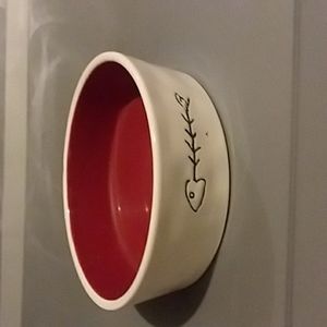 RaeDunn  cat dish
